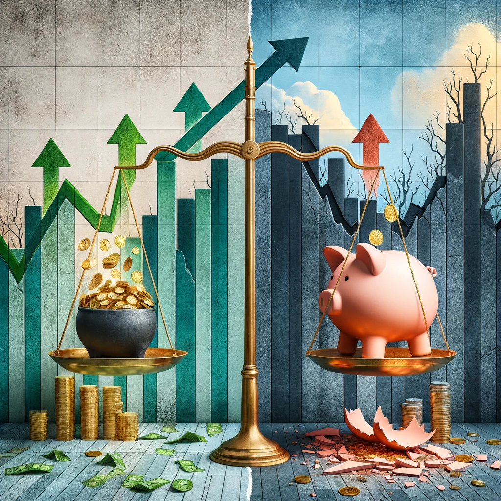 Não vender ações na bolsa